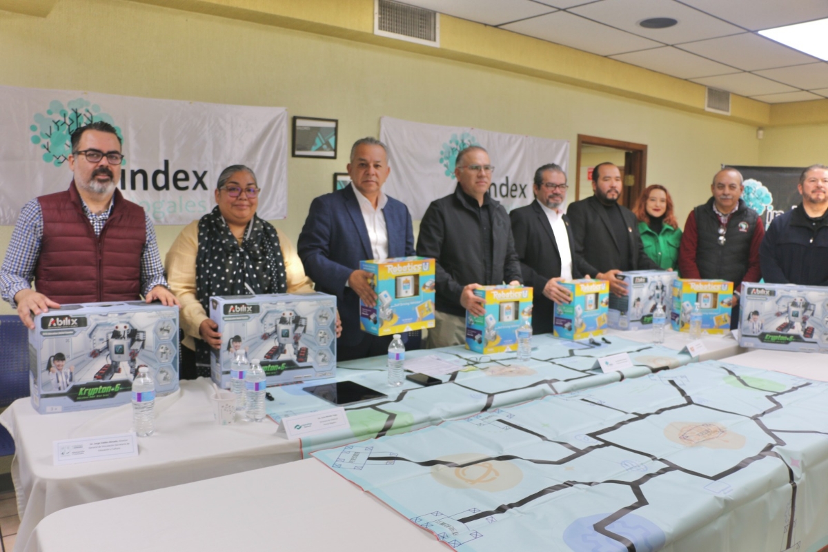 Refuerza Conalep Sonora aprendizaje de robótica y biónica en sus planteles