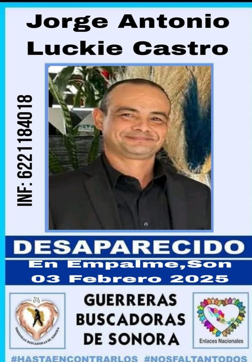 Desaparece vecino de la Moderna