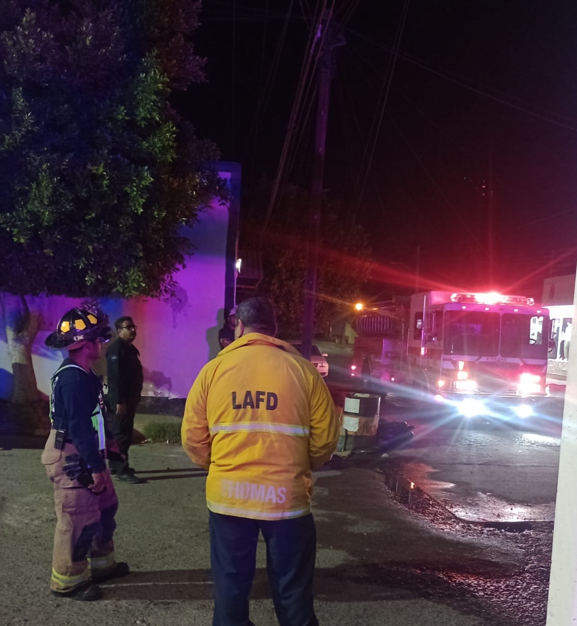 Pensaron que era fuga de gas y resultó drenaje