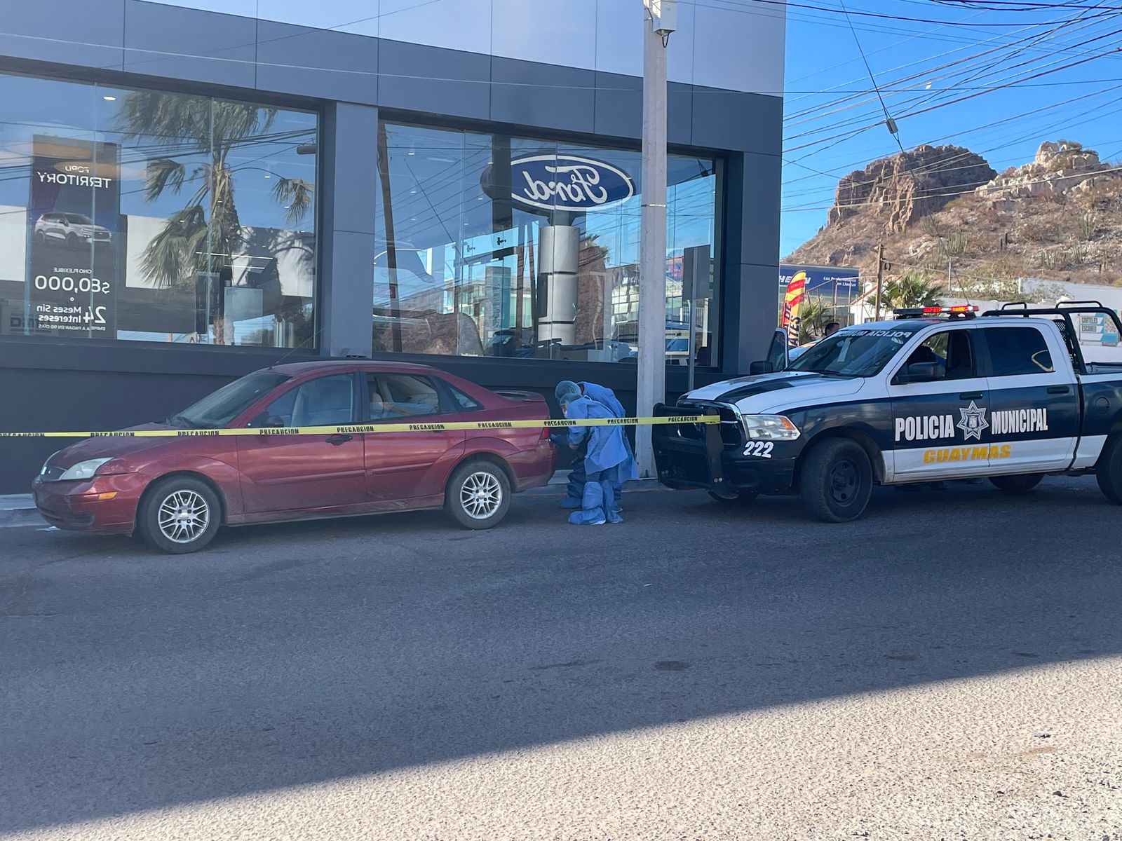 Ubican a auto con reporte de robo