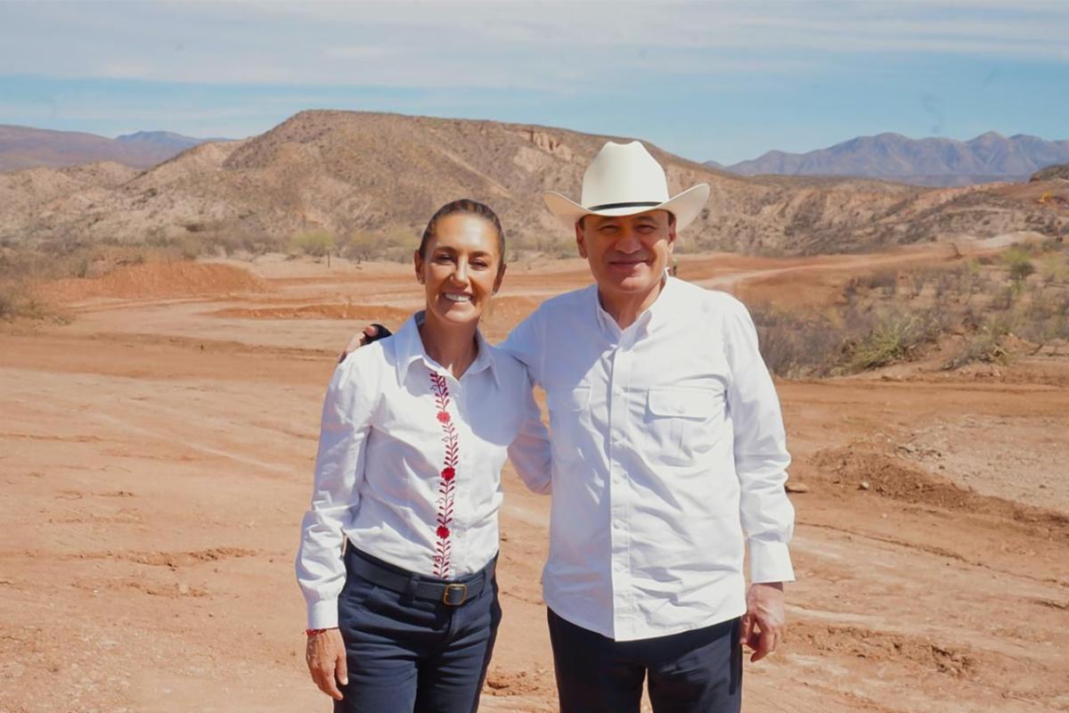 Cumplen gobernador Durazo y presidenta Sheinbaum demanda histórica con inicio de obra de la carretera Bavispe-Janos-Nuevo Casas Grandes