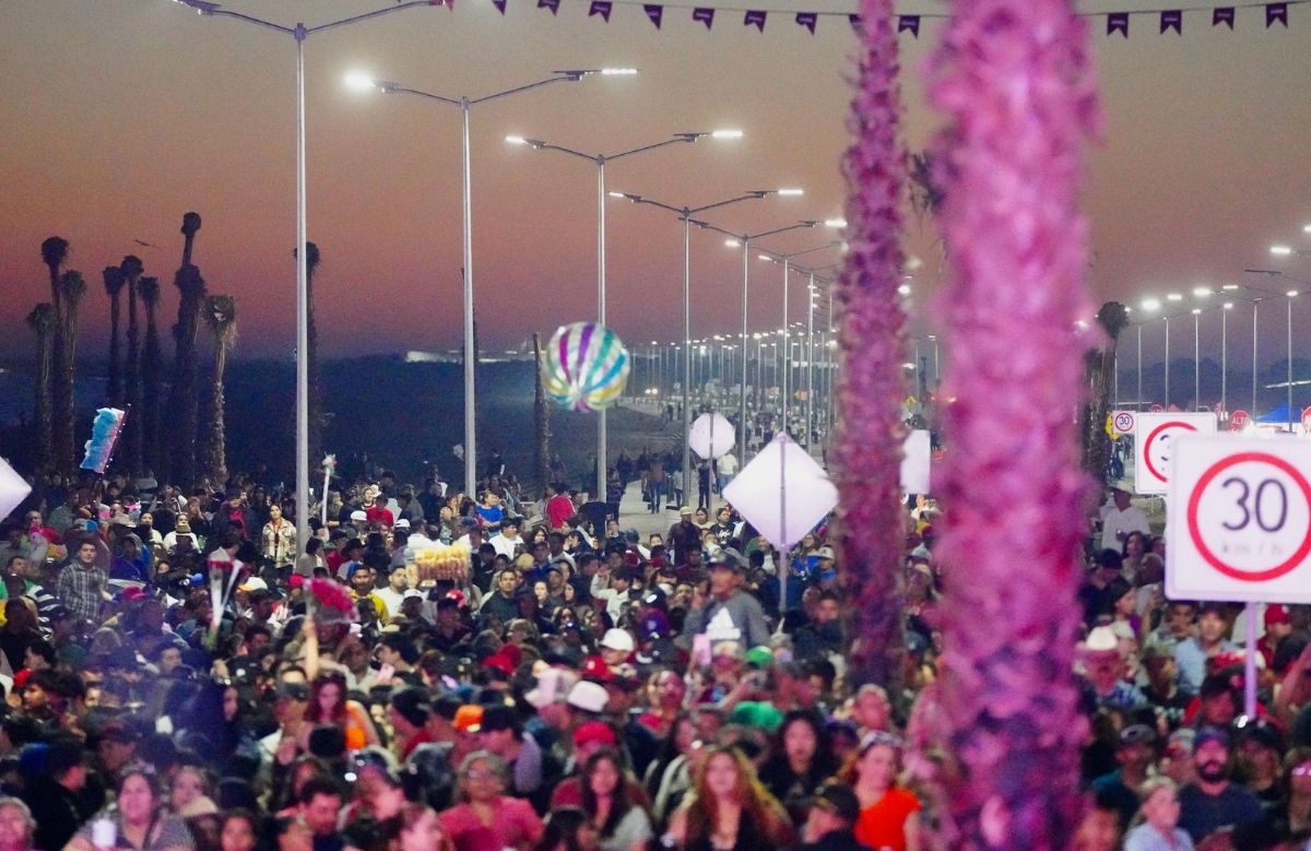 Celebra Gobernador Durazo exitosa inauguración del Malecón de Huatabampito ante 10 mil asistentes y saldo blanco