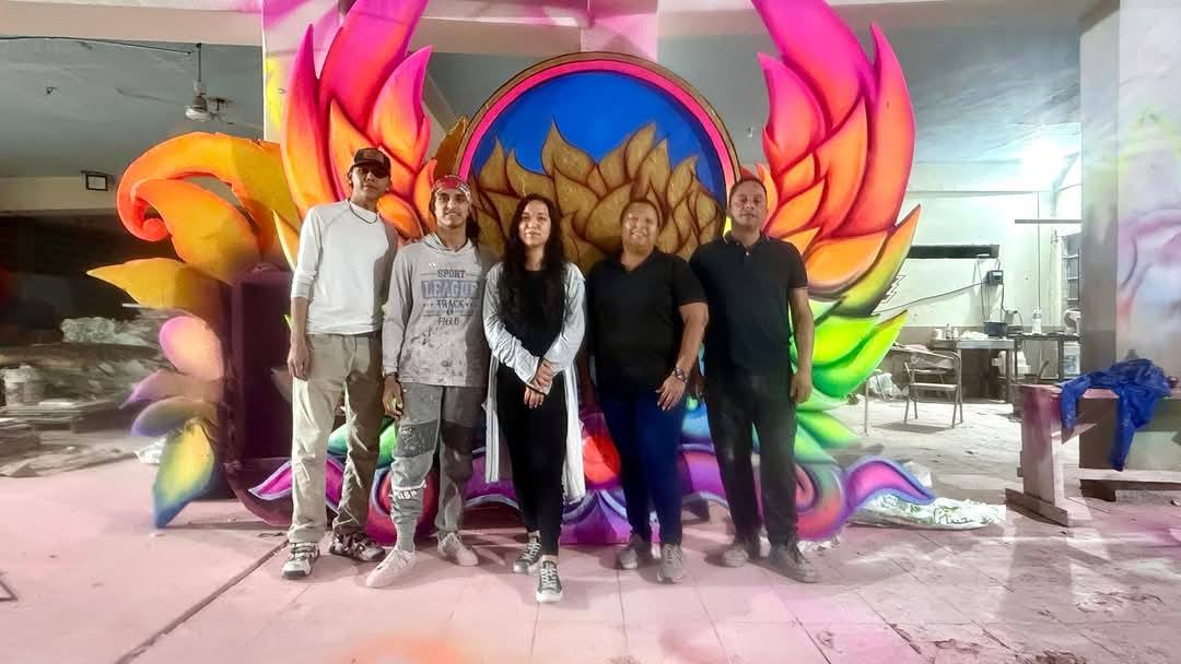 Lleva Nicole el arte en sus manos