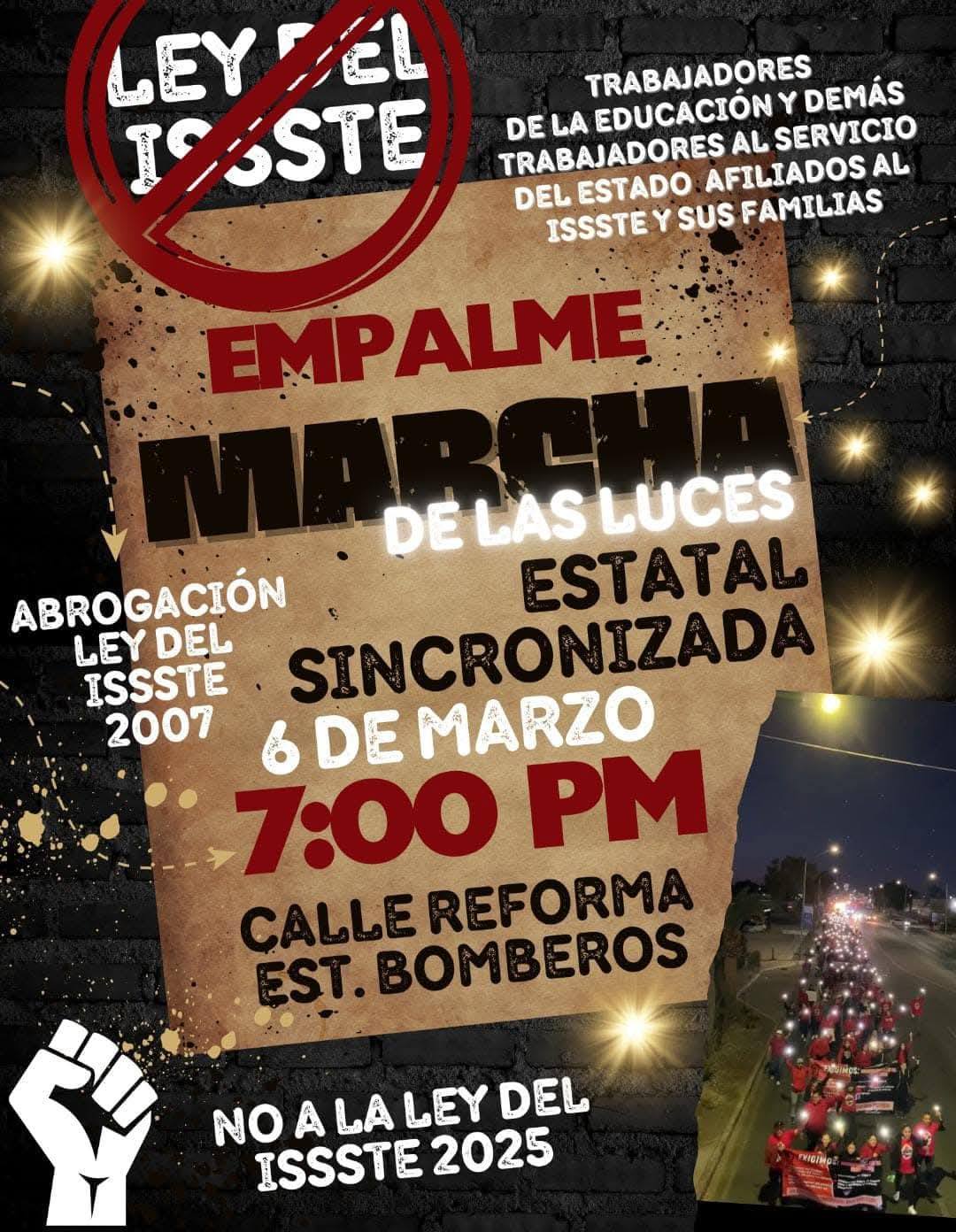 Harán manifestación maestros de Guaymas y Empalme el día de hoy