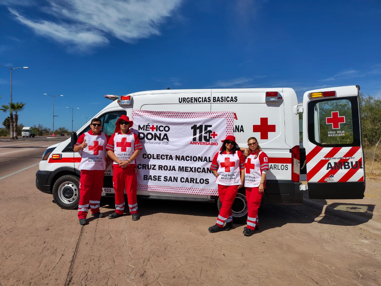 Inicia Cruz Roja colecta anual en San Carlos