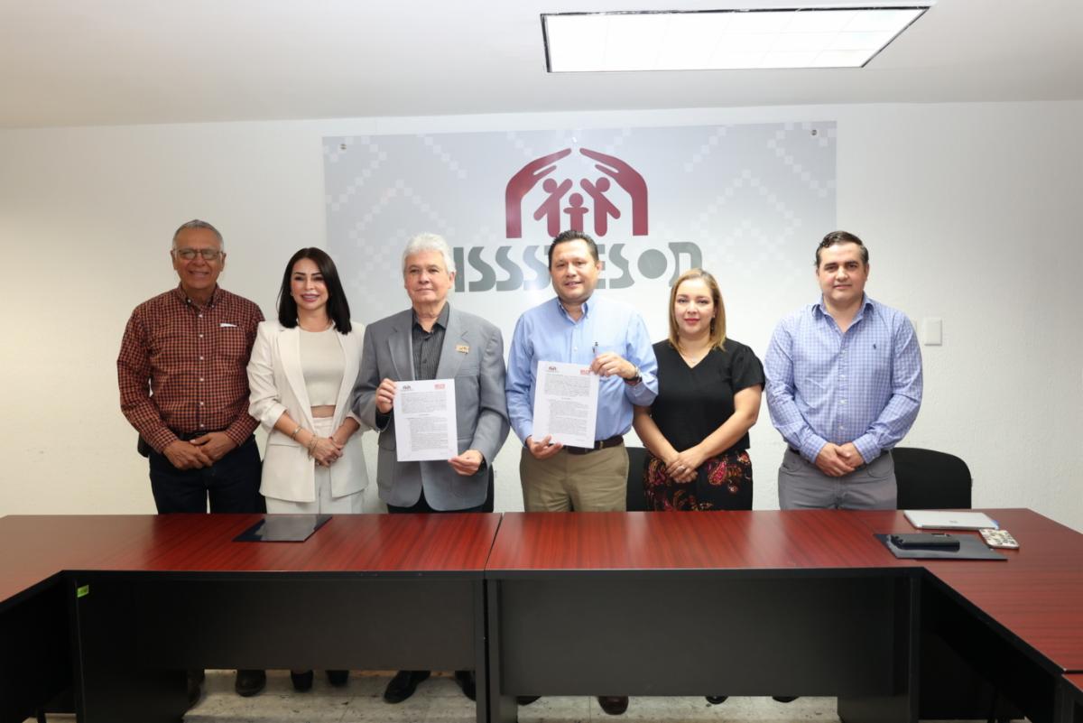 Fortalece Gobierno de Sonora vínculos de Isssteson con UTS y Cobach Sonora