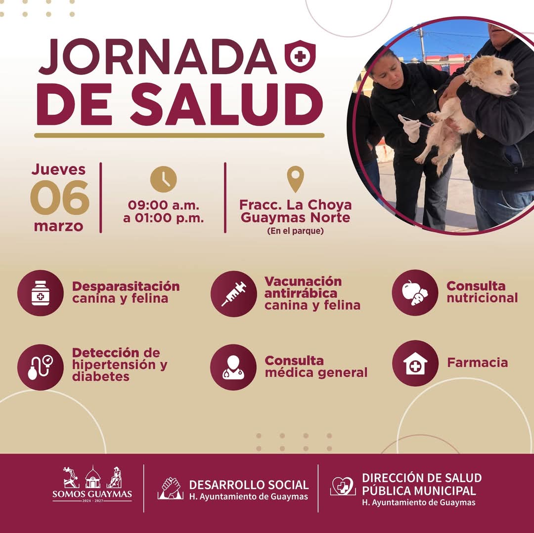 Habrá jornada de salud