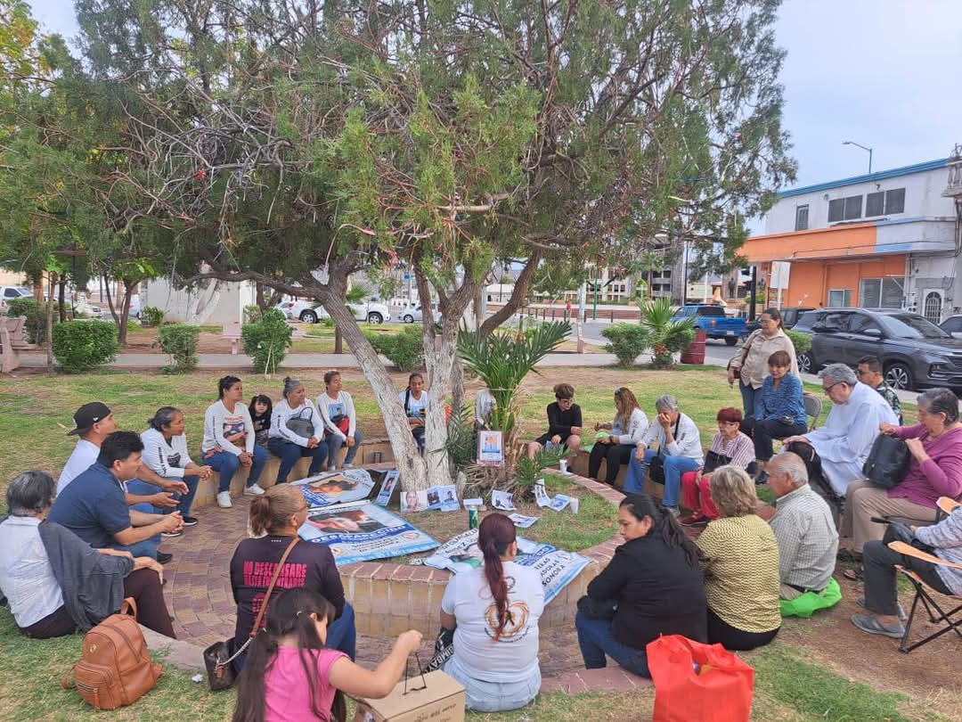 Guerreras en oración por los desaparecidos