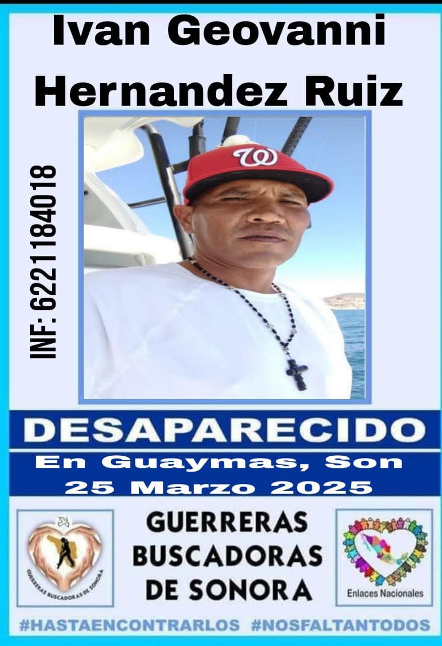 Desaparece guaymense