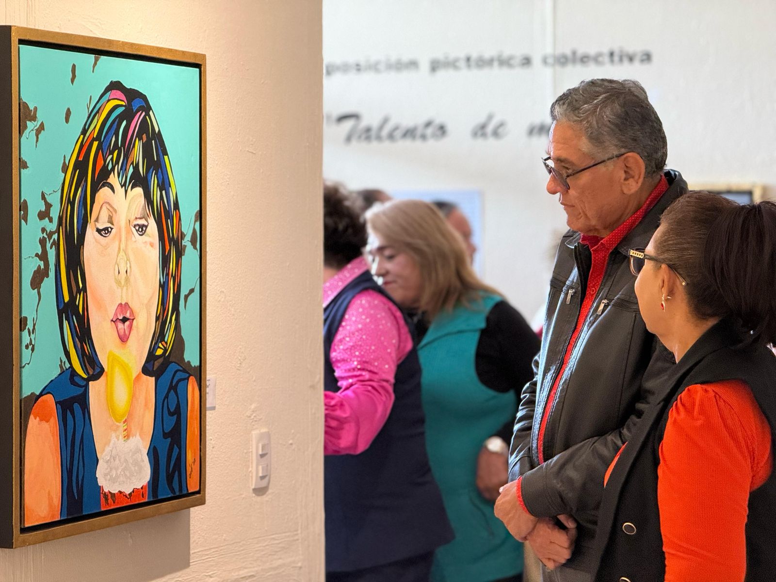 Inauguran exposición pictórica “Talento de Mujer” en Casa de la Cultura