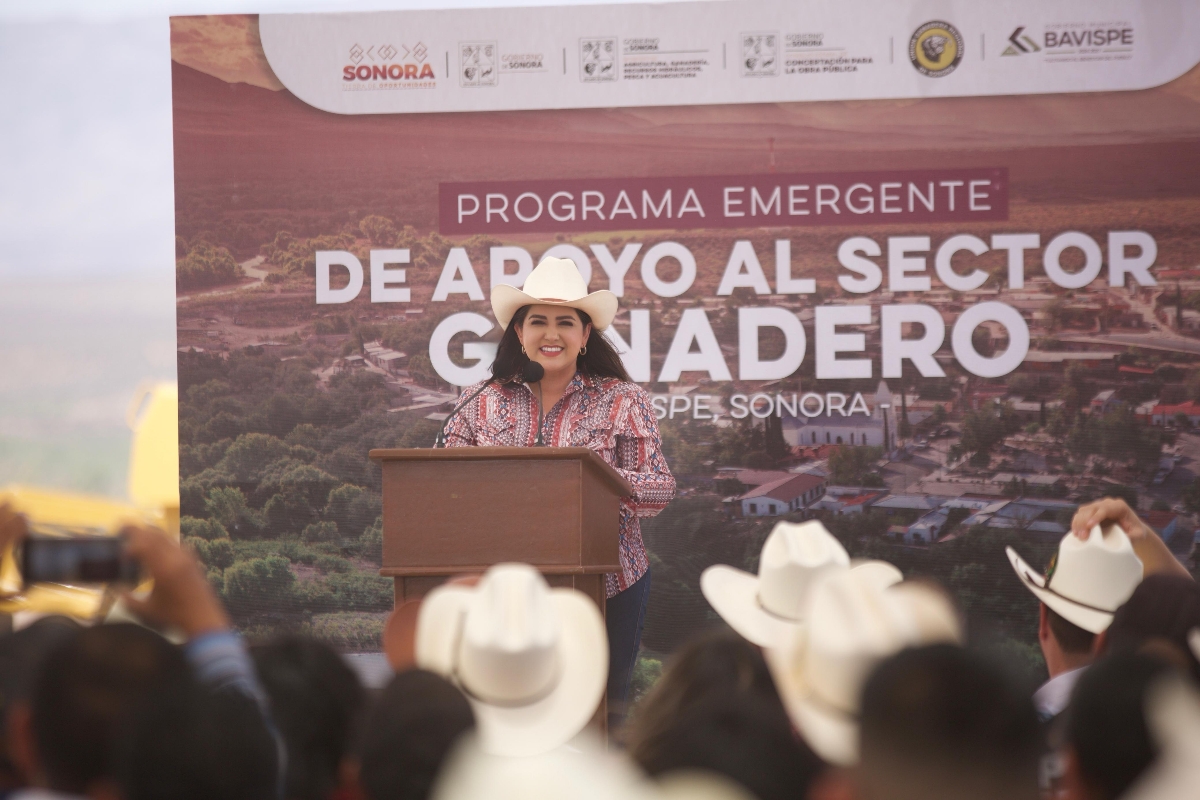 Lleva Gobierno de Sonora maquinaria y apoyos a la sierra alta