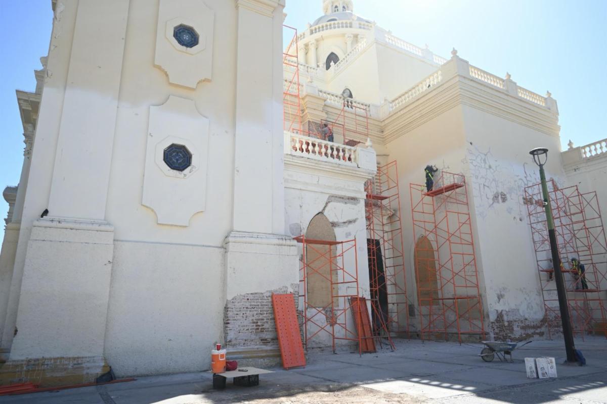 Restaura Gobierno de Sonora edificios emblemáticos como la Catedral Metropolitana de Hermosillo