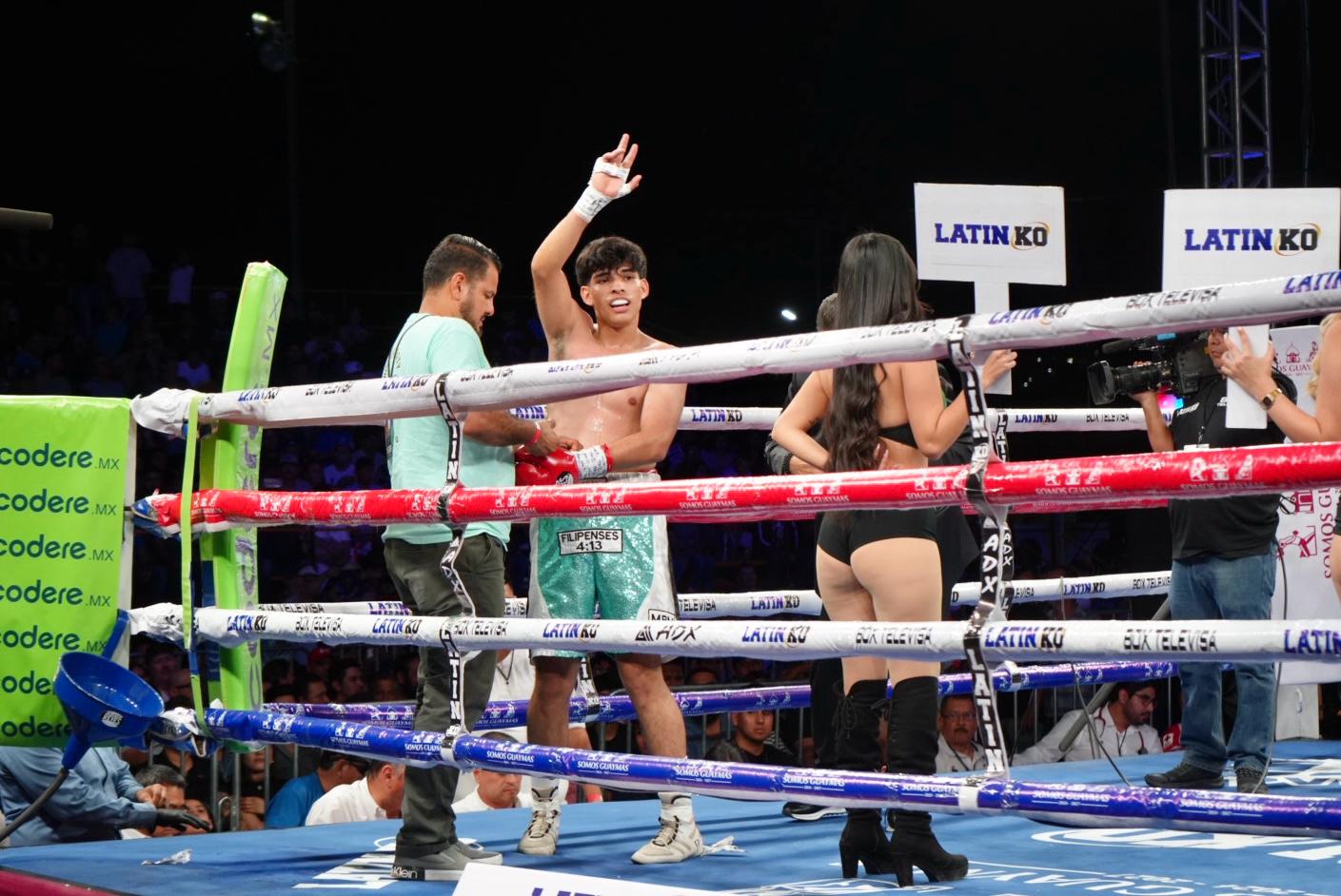 Triunfa Christian Emir por nocaut