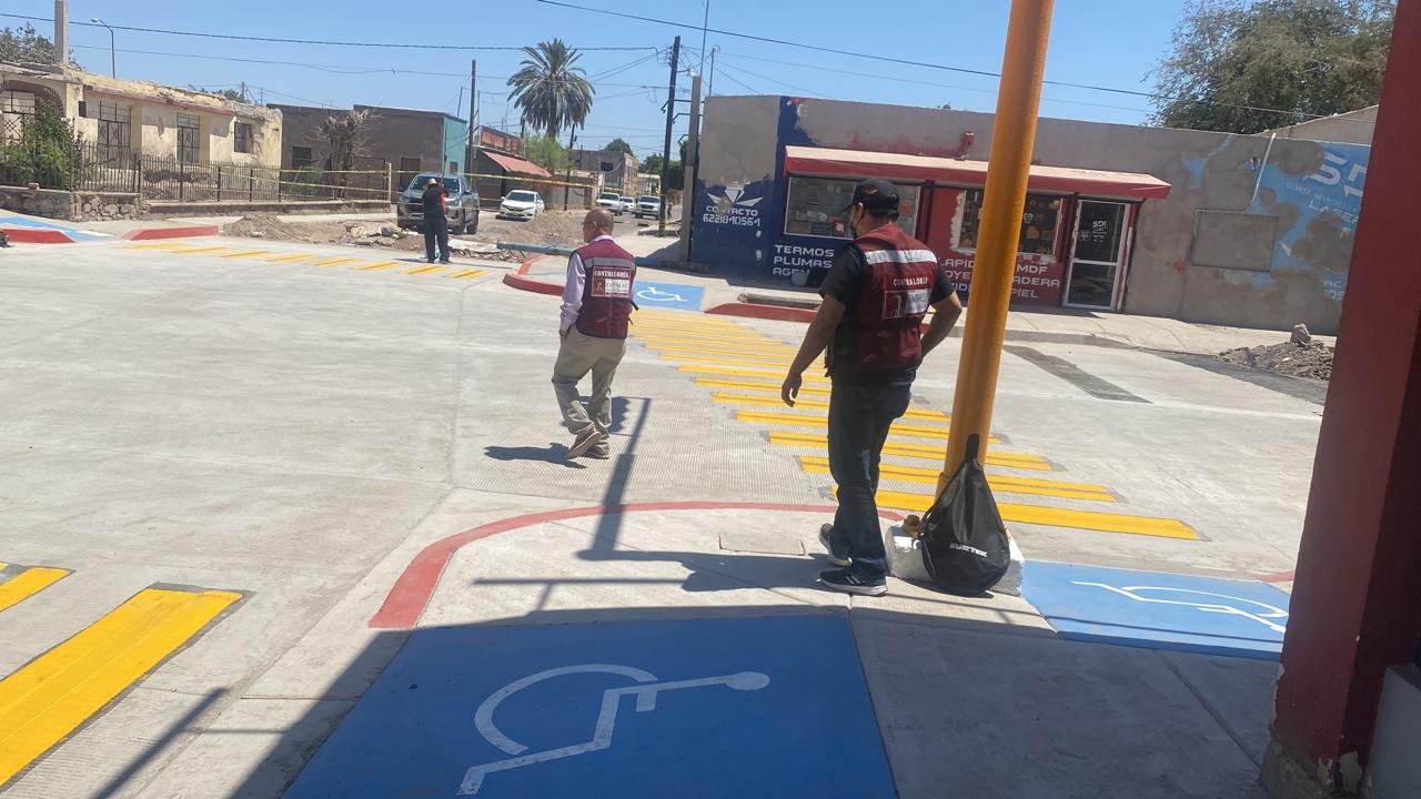 Contraloría Municipal realiza supervisión a obras