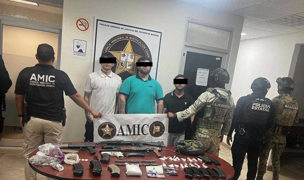 Cateo positivo en Ciudad Obregón durante operativo conjunto de AMIC-DEFENSA-SEMAR-PESP