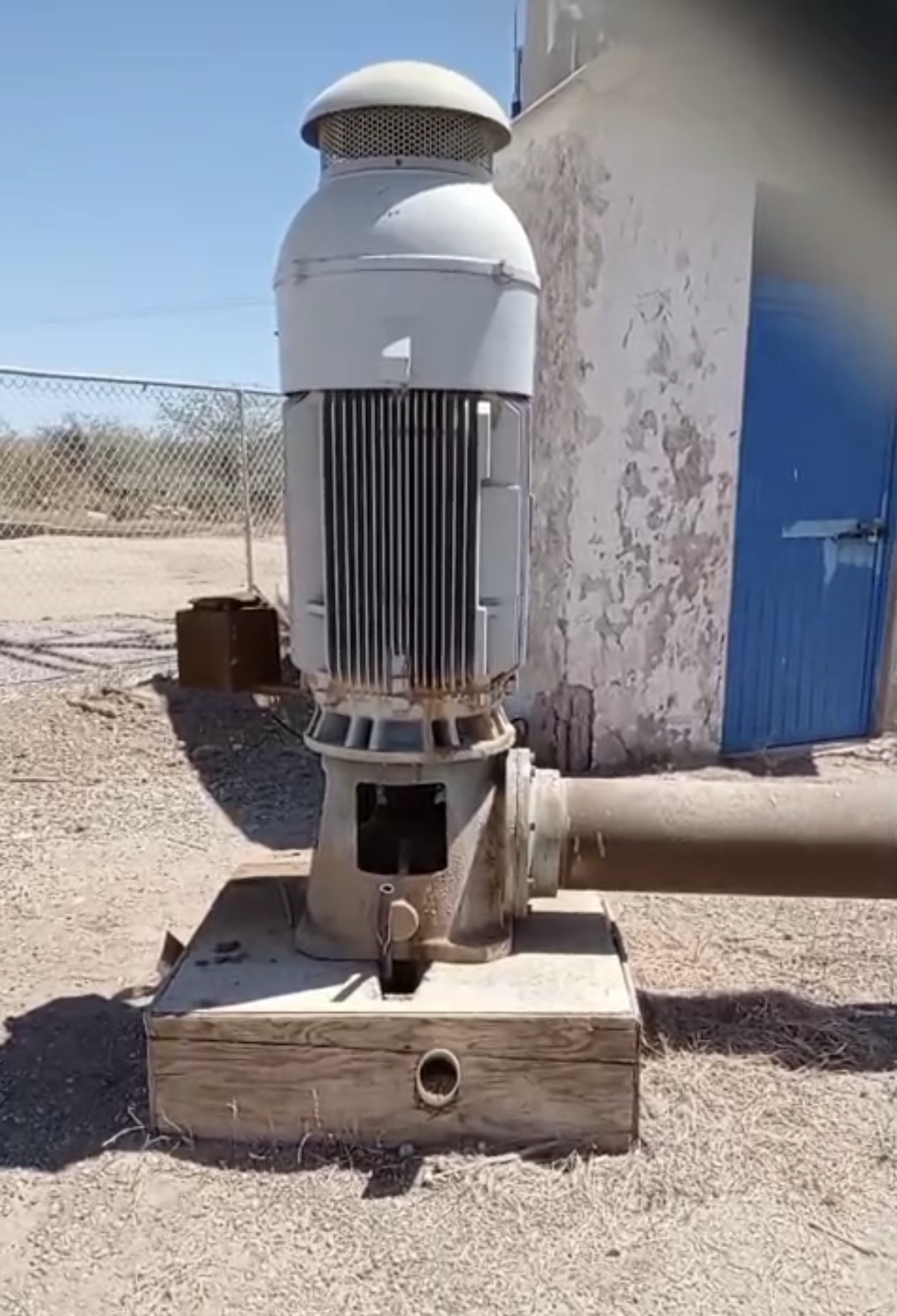Bajan presión del agua por falla en pozo