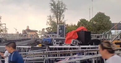 Colapsa estructura durante evento en la GAM; al menos siete personas resultan lesionadas