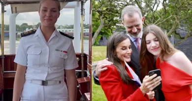 La princesa Leonor felicita por video a su hermana Sofía en su graduación en Gales