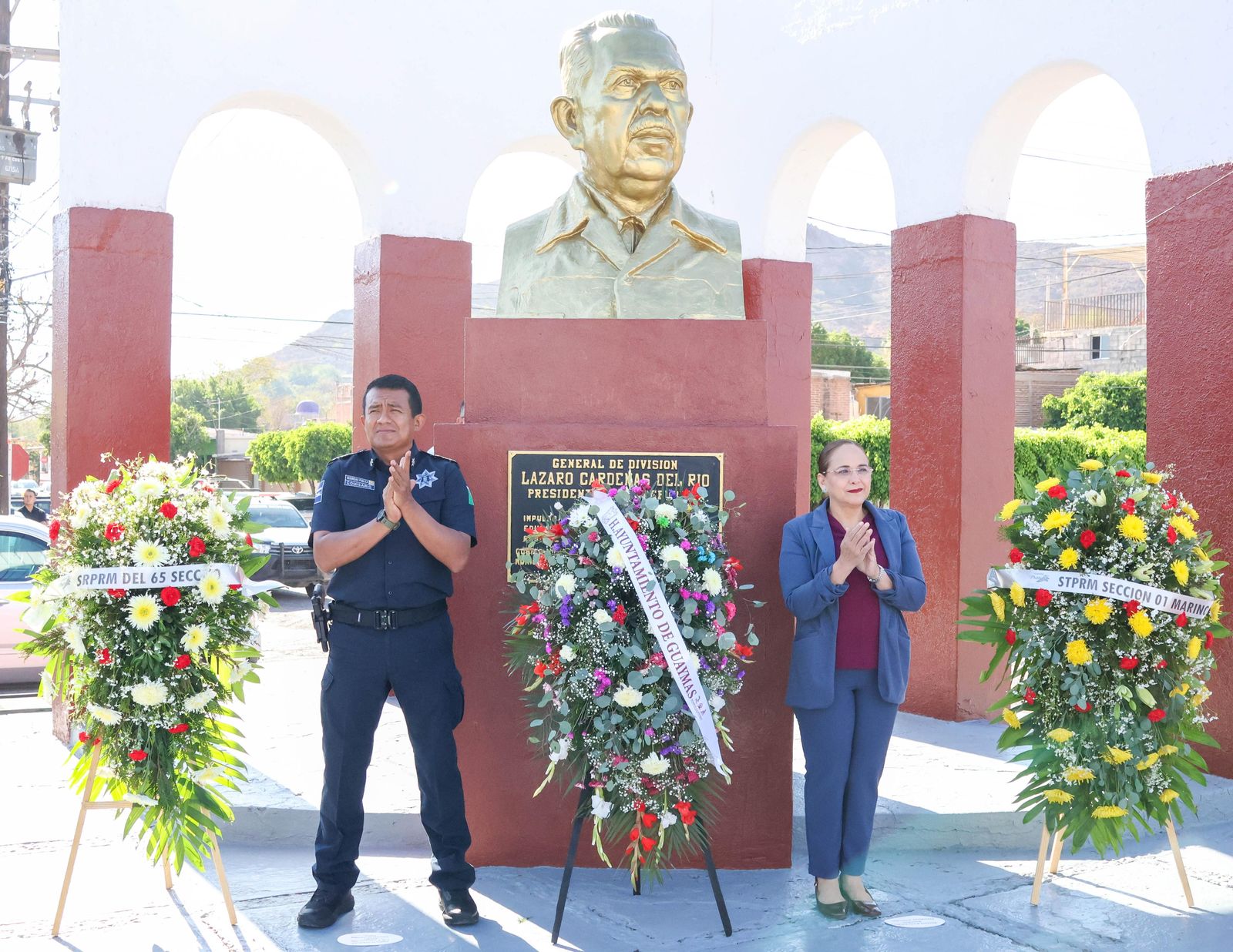 Conmemora Ayuntamiento de Guaymas el CXXX aniversario del natalicio a Lázaro Cárdenas del Río