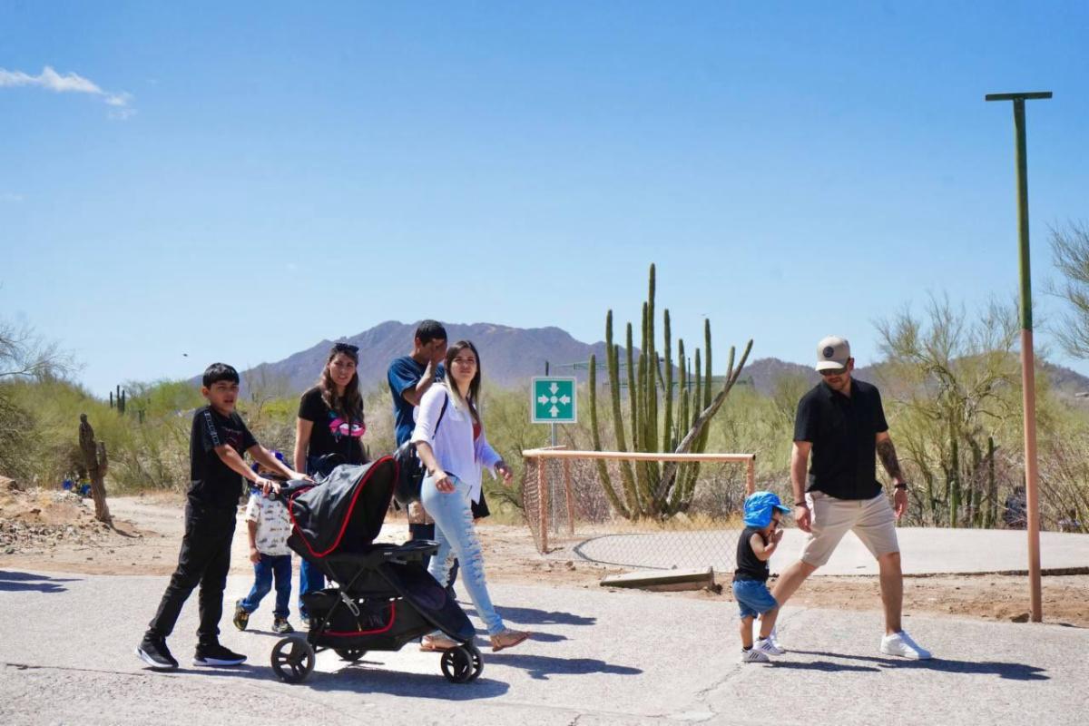 Gobierno de Sonora celebra a niñas y niños en el Centro Ecológico
