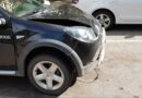 Daños materiales deja choque de autos en el Centro