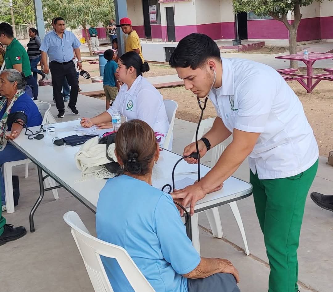 Realiza Gobierno de Sonora jornada de salud en comunidades del Valle del Mayo: UTE Etchojoa