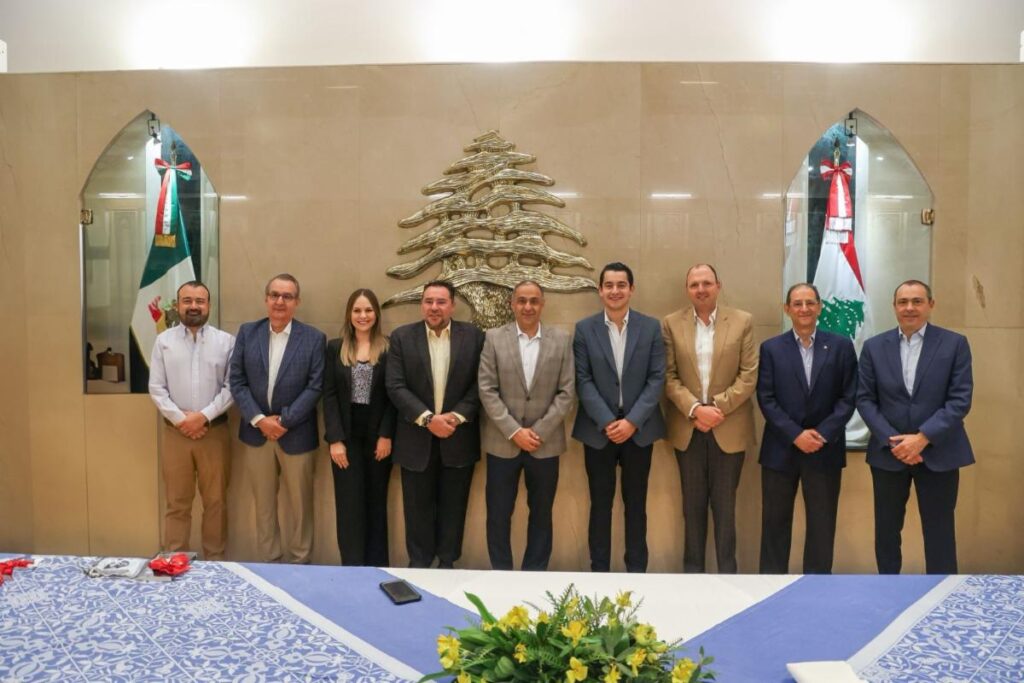 Gobierno de Sonora fortalece lazos para el desarrollo económico con la Mesa Directiva del Centro Libanés de México 1 649