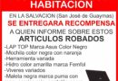 Saquean vivienda y víctimas ofrecen recompensa