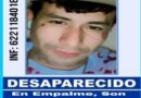 Desaparece joven de Empalme