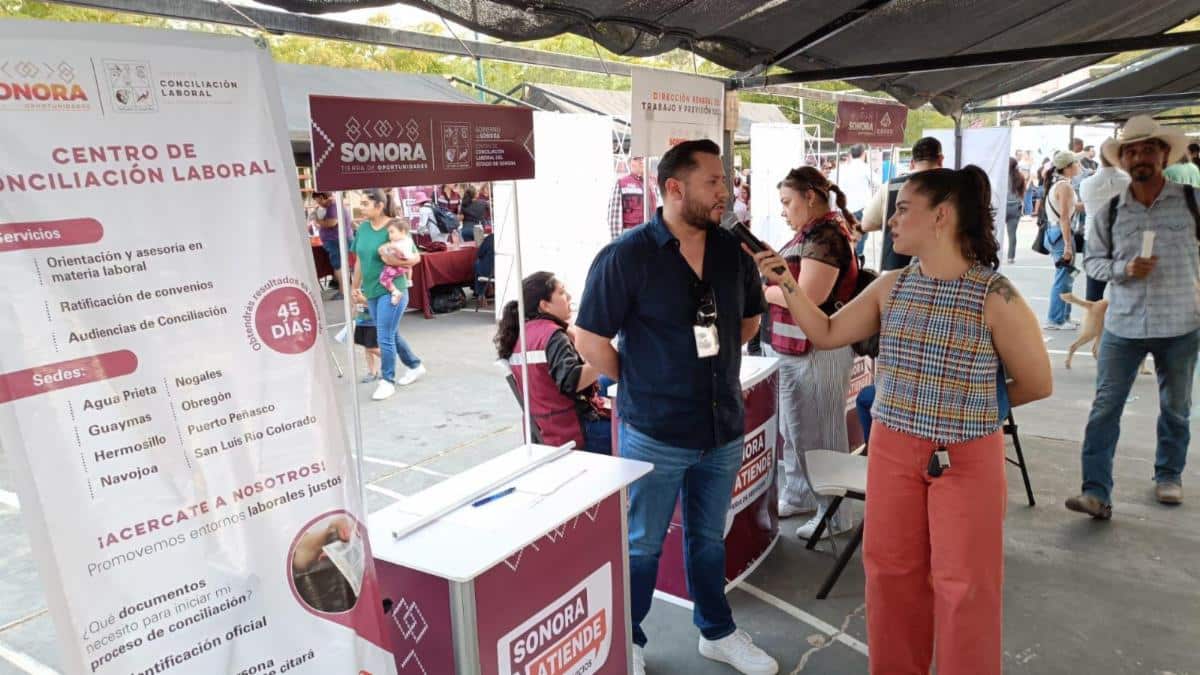 Gobierno de Sonora lleva justicia laboral a colonias y comunidades con Sonora Atiende