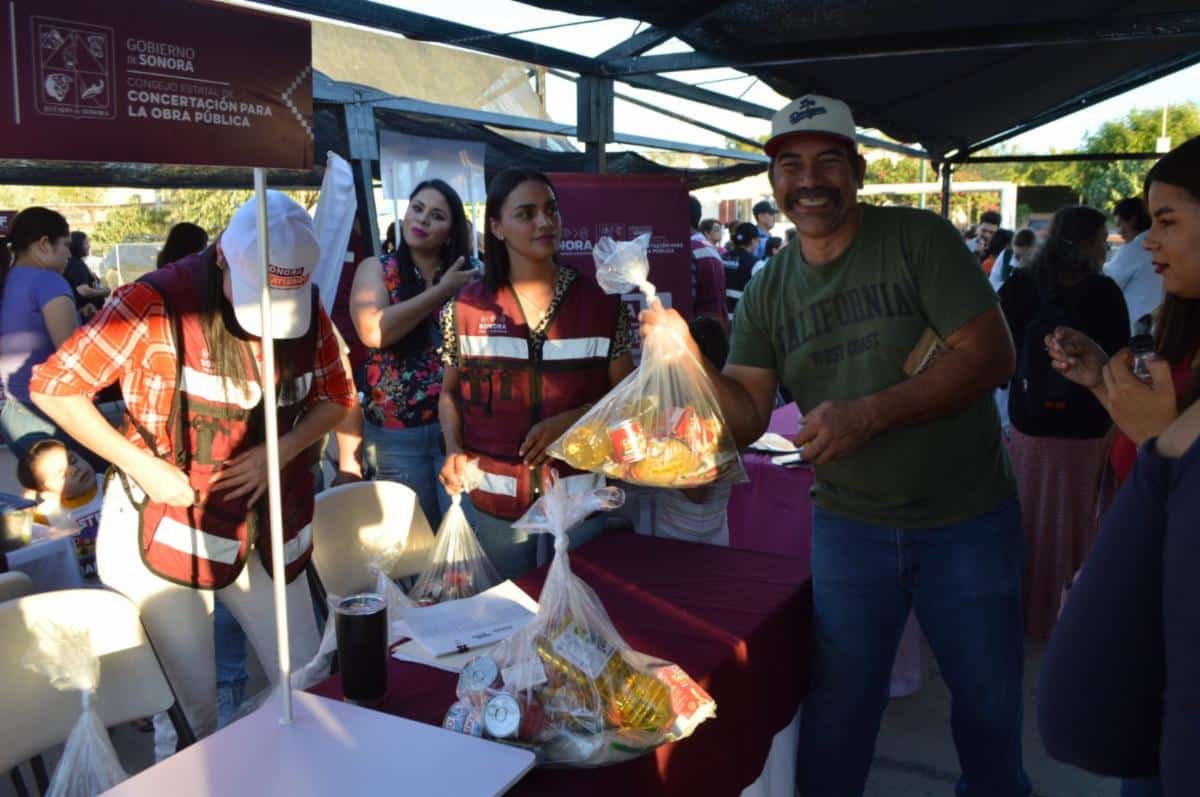 Lleva Gobierno de Sonora apoyos a familias sonorenses a través de CECOP en la feria de servicios “Sonora Atiende”
