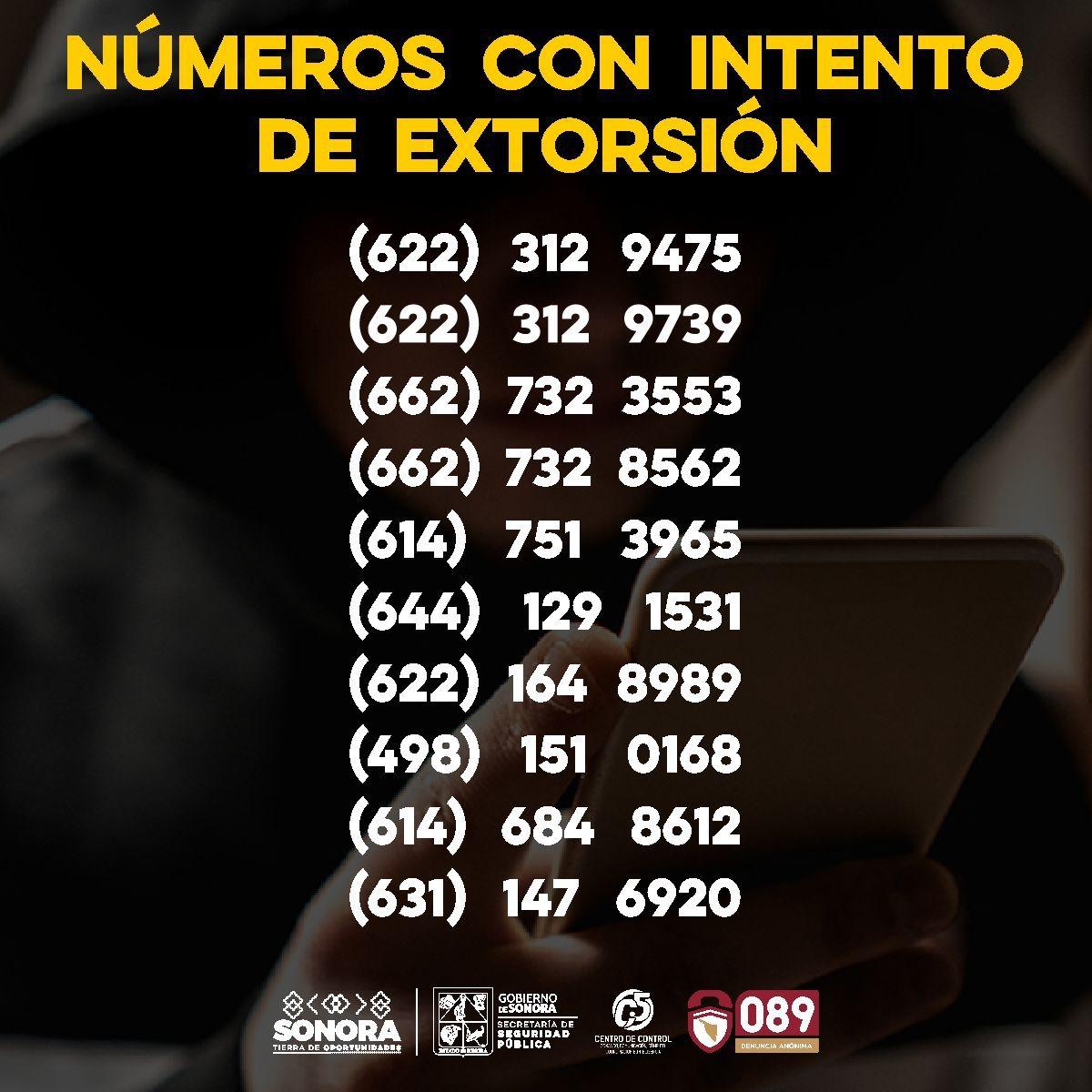 Gobierno de Sonora mantiene acciones para prevenir la extorsión telefónica