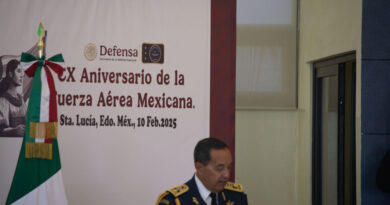General Carmona Landa asume el mando de la Fuerza Aérea Mexicana