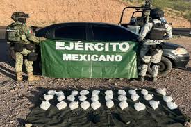 Decomisan 15 kilos de metanfetamina en Nogales; droga está valuada en más de 4 millones de pesos