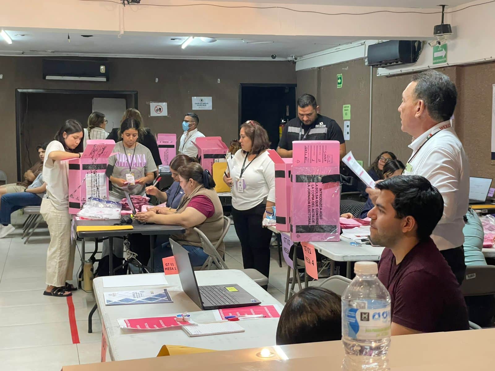 Avanza 38 % conteo de boletas de elección al Poder Judicial