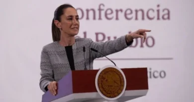 Sheinbaum condena actos violentos de la CNTE en edificio del SNTE en el Centro de la CDMX