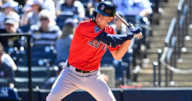 Roman Anthony registro su primer juego con Red Sox a velocidad dinamita