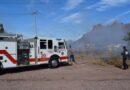 Acuden a incendio de maleza en el sector Adolfo de la Huerta