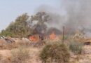 Controlan dos incendios de maleza