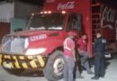Reportan asalto a empleados de Coca Cola