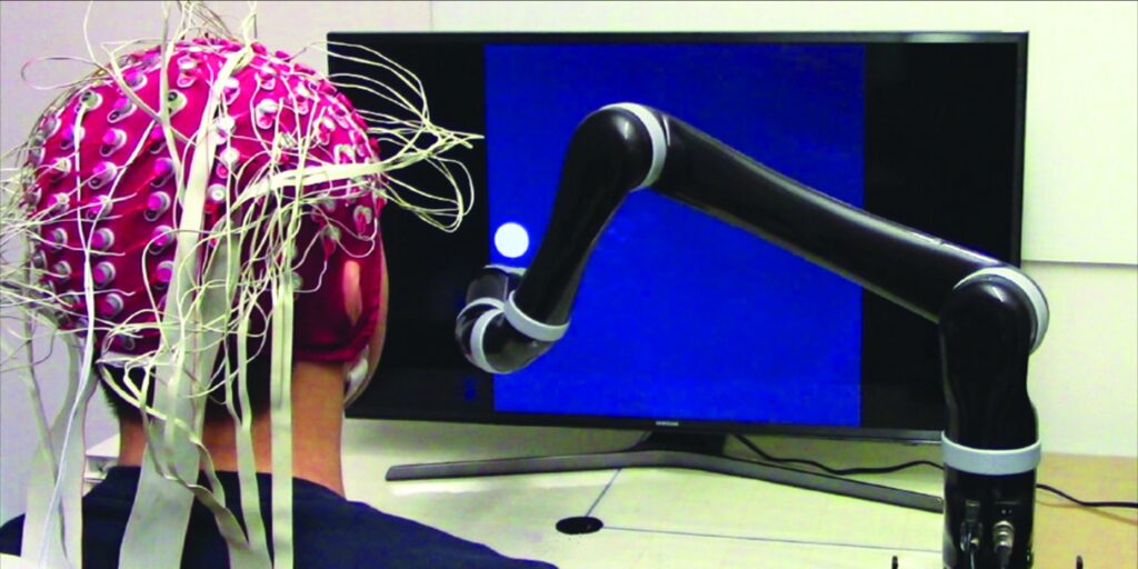 brazo robotico controlado por la mente