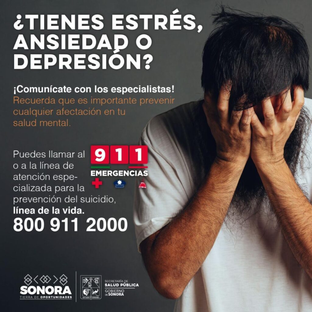Recibe Gobierno de Sonora más de 2 mil llamadas por salud mental a través del 9-1-1 1 109