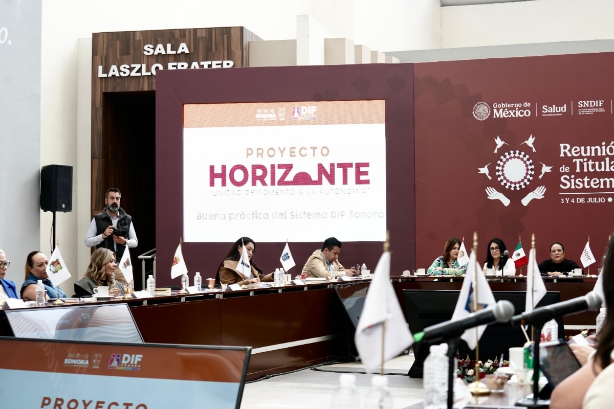 Sonora presenta buenas prácticas en la Reunión Nacional de Titulares de los Sistemas DIF 2025