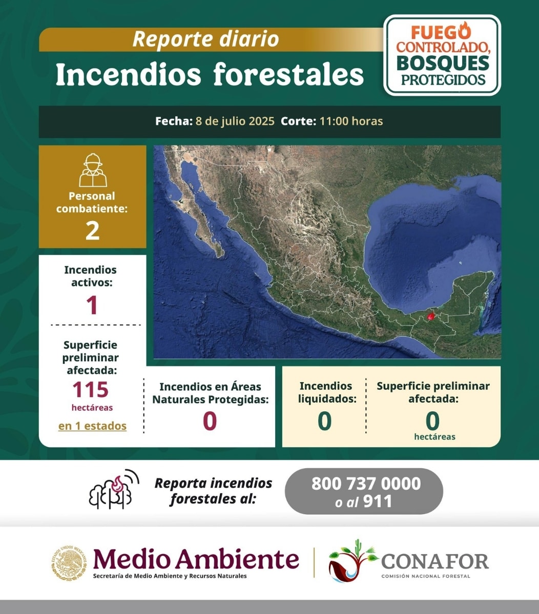 Gobierno de Sonora llama a mantener las medidas de prevención para evitar incendios forestales