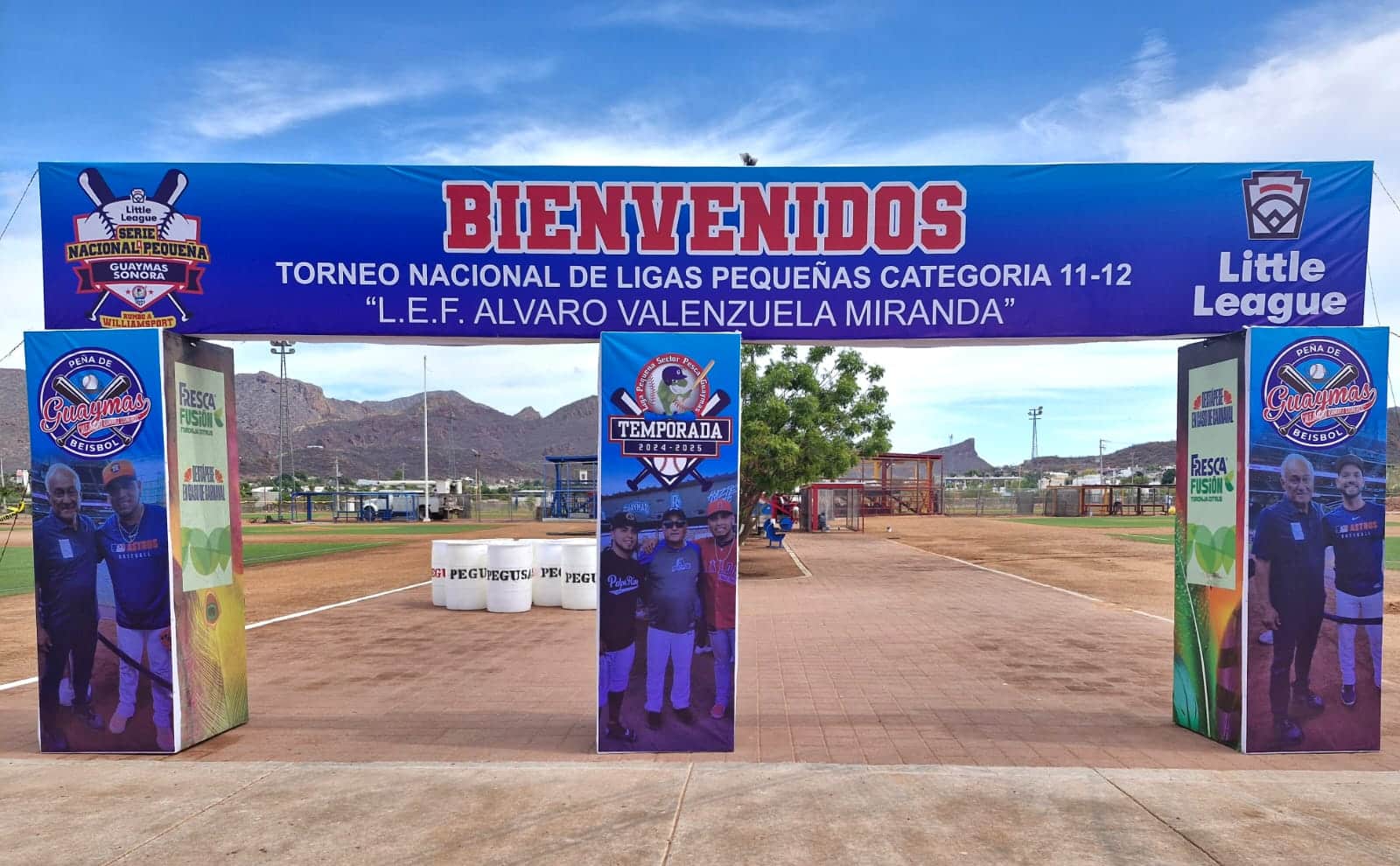 Este martes, la inauguración del nacional de beisbol de Ligas Pequeñas en el trébol ‘Álvaro Valenzuela Miranda’