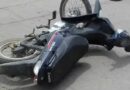 Se lesiona motociclista en choque