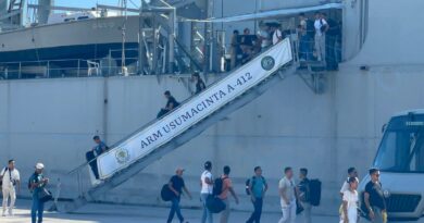 Llegan a Guaymas cadetes de la Heroica Escuela Naval