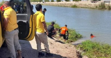 Activan operativo de búsqueda tras caída de menor en canal de riego en Tepic, Nayarit