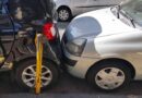Se impacta contra auto estacionado