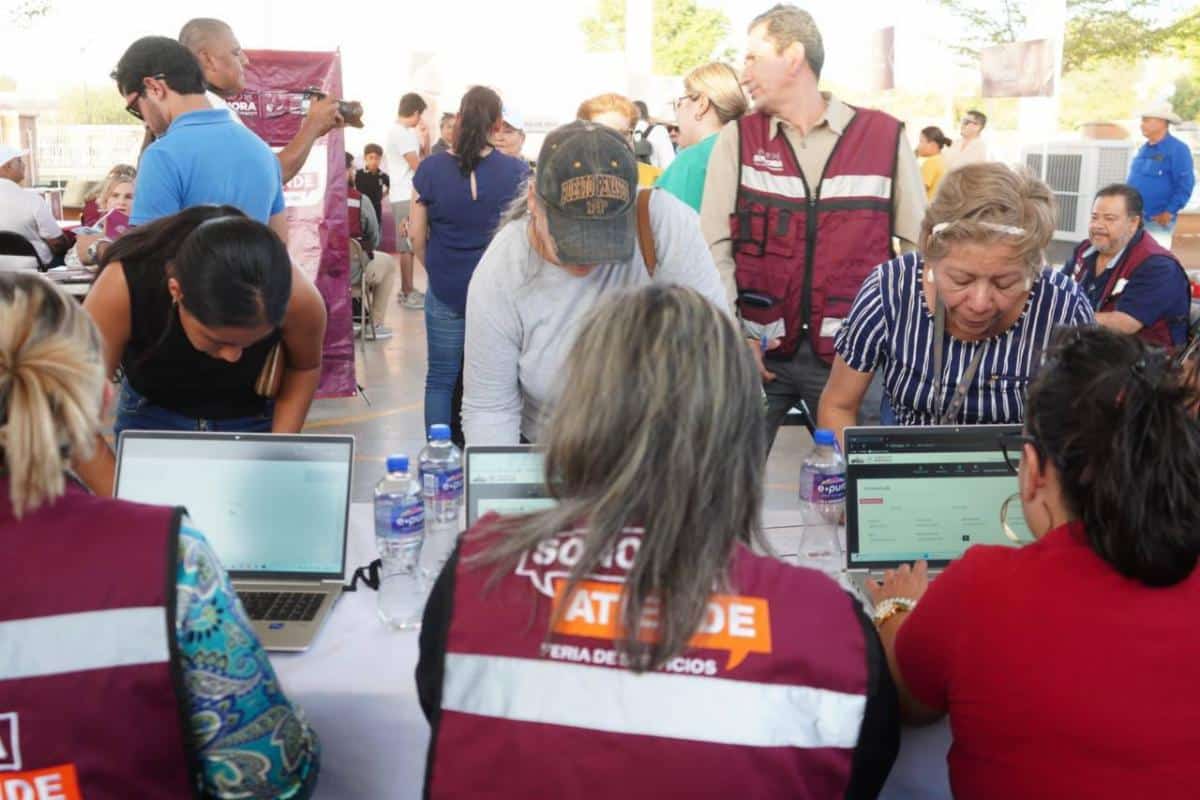Gobernador Durazo lleva servicios gratuitos de la feria “Sonora Atiende” a la colonia Internacional